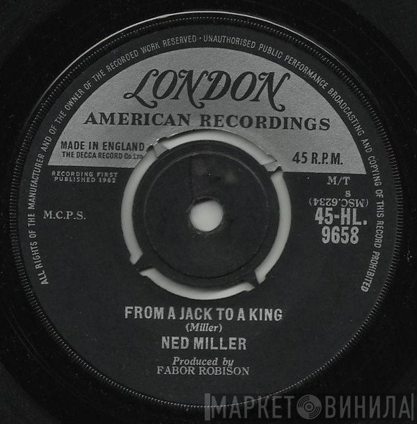 Ned Miller - From A Jack To A King