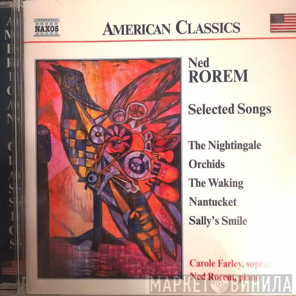 Ned Rorem, Carole Farley - Ned Rorem: Selected Songs