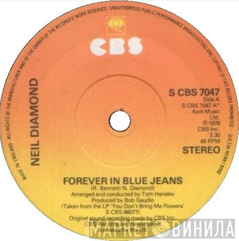 Neil Diamond  - Forever In Blue Jeans