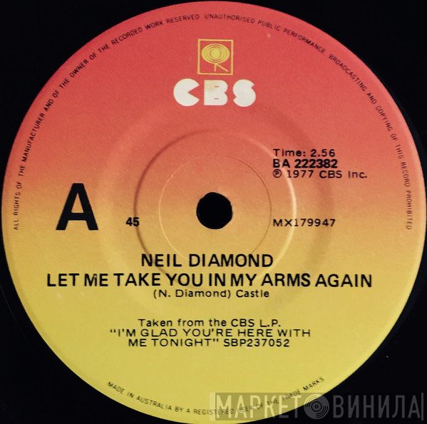 Neil Diamond  - Let Me Take You In My Arms Again