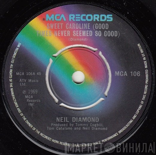 Neil Diamond - Sweet Caroline (Good Times Never Seemed So Good)