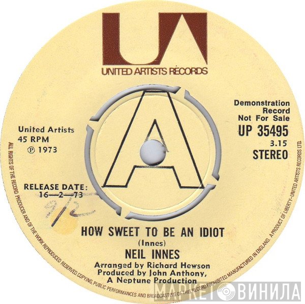 Neil Innes - How Sweet To Be An Idiot