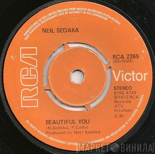 Neil Sedaka  - Beautiful You