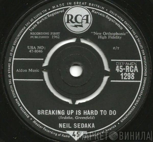 Neil Sedaka - Breaking Up Is Hard To Do