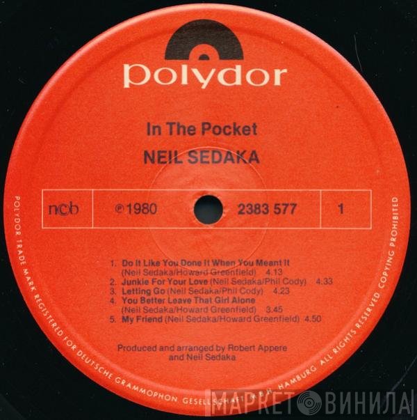Neil Sedaka  - In The Pocket