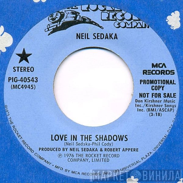 Neil Sedaka  - Love In The Shadows