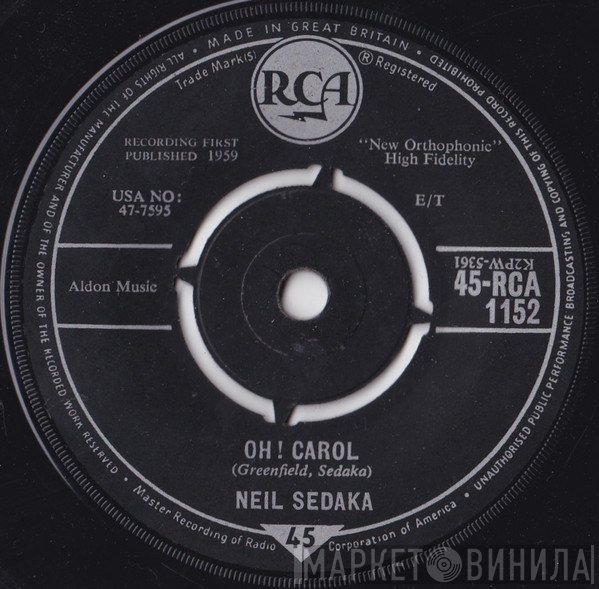Neil Sedaka - Oh! Carol