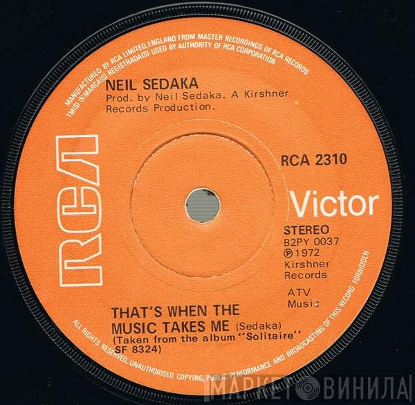 Neil Sedaka - That's When The Music Takes Me