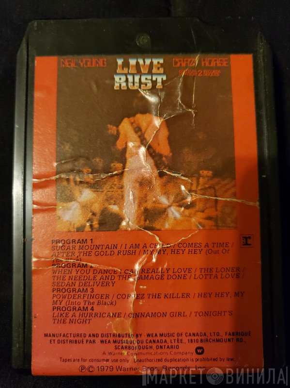 Neil Young & Crazy Horse  - Live Rust