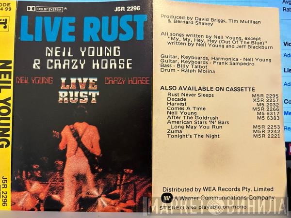 Neil Young & Crazy Horse  - Live Rust