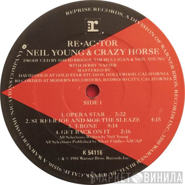 Neil Young & Crazy Horse  - Reactor