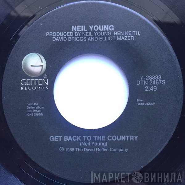 Neil Young  - Get Back To The Country