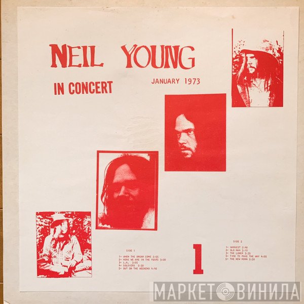 Neil Young  - In Concert January 1973