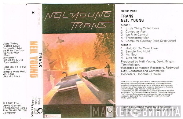 Neil Young  - Trans