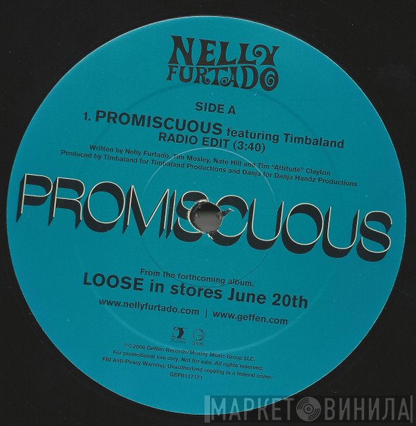 Nelly Furtado Featuring Timbaland  - Promiscuous
