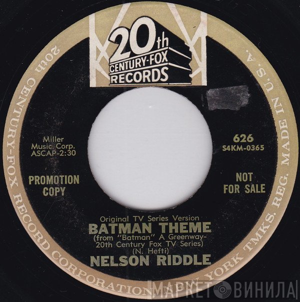 Nelson Riddle  - Batman Theme / Nelson's Riddler