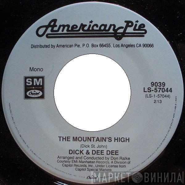 Nelson Riddle, Dick And Dee Dee - The Mountain's High / Route 66 Theme