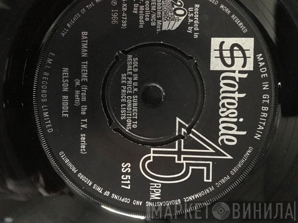 Nelson Riddle - Batman Theme (From The T.V. Series)