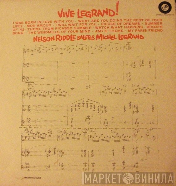 Nelson Riddle - Vive Legrand! - Nelson Riddle Salutes Michel Legrand