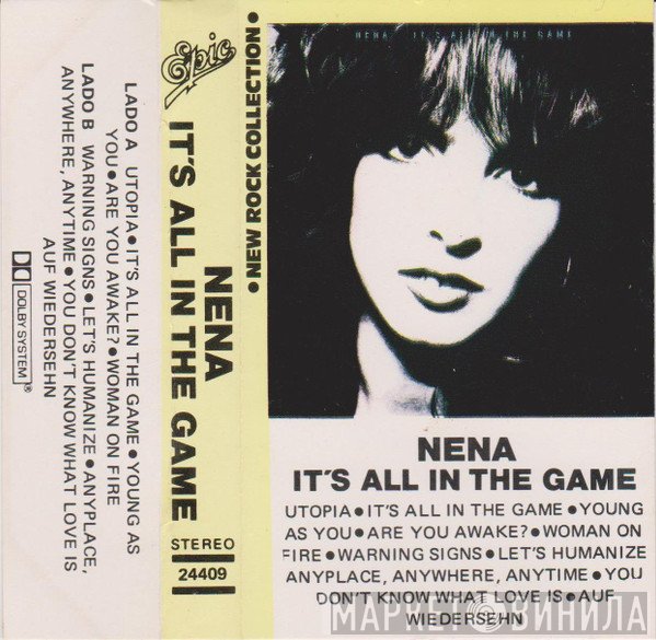 Nena  - It's All In The Game
