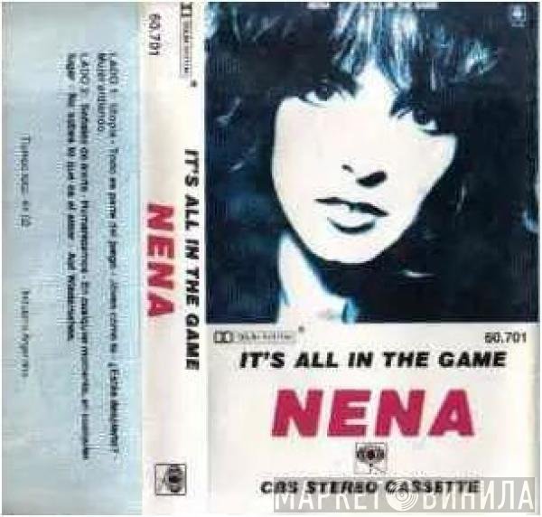 Nena  - It's All In The Game