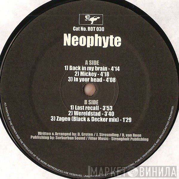 Neophyte  - Protracker E.P.