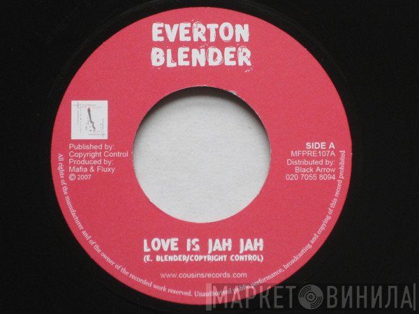 Nerious Joseph, Everton Blender - Love Is Jah Jah / Meet Me In Zion 