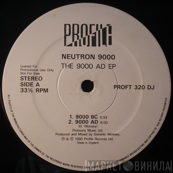Neutron 9000 - The 9000 AD EP