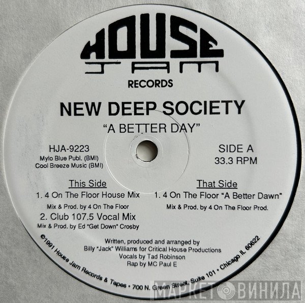 New Deep Society - A Better Day