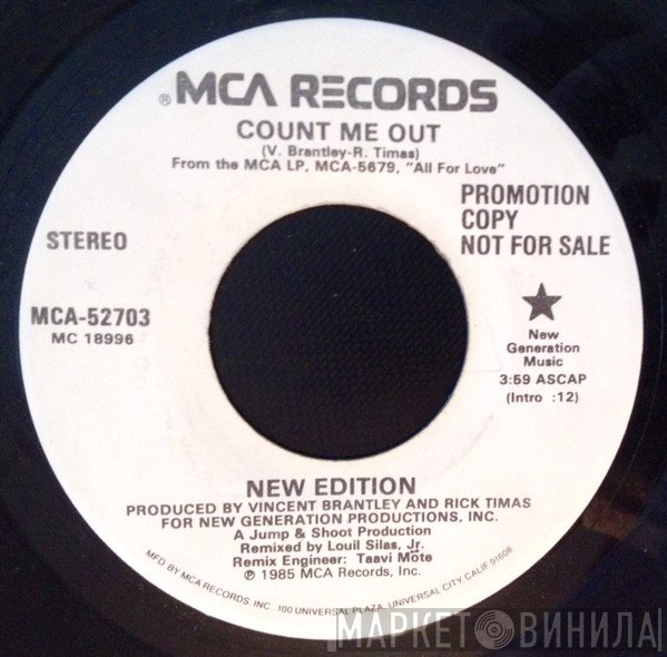 New Edition - Count Me Out