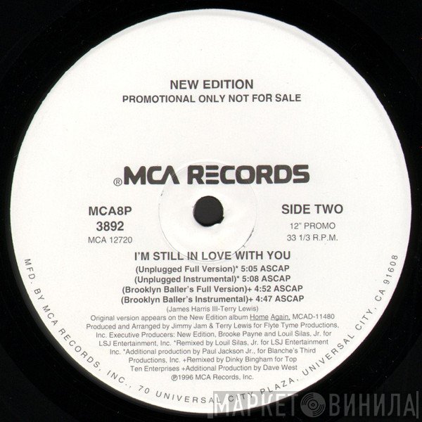 New Edition - I'm Still In Love With You