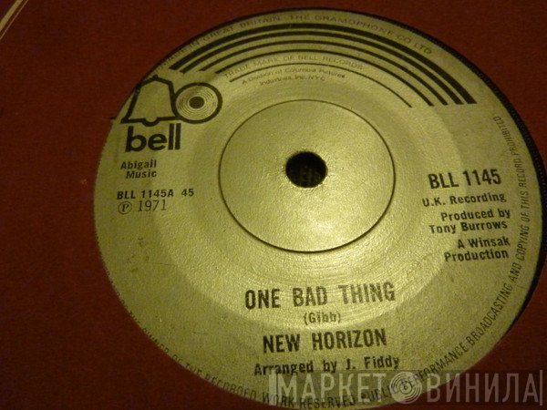 New Horizon  - One Bad Thing
