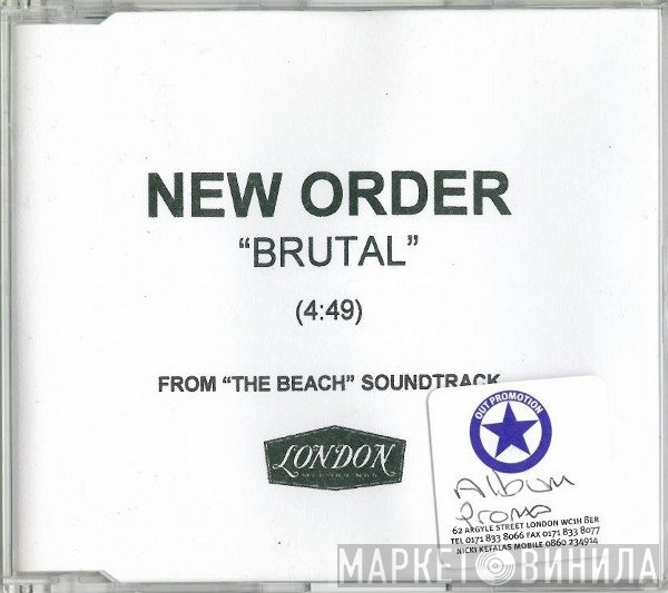 New Order  - Brutal