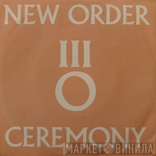 New Order  - Ceremony
