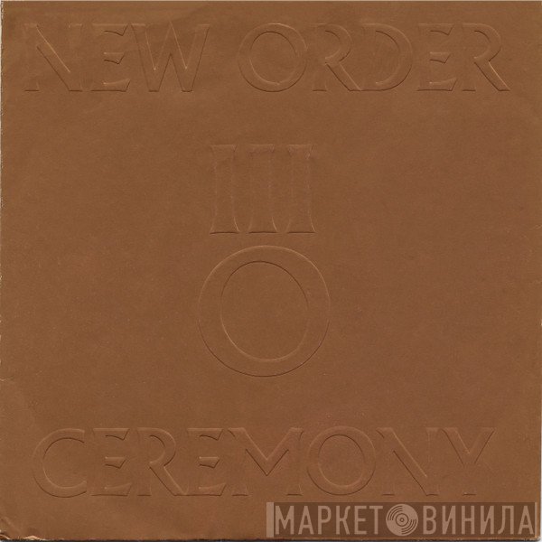 New Order - Ceremony