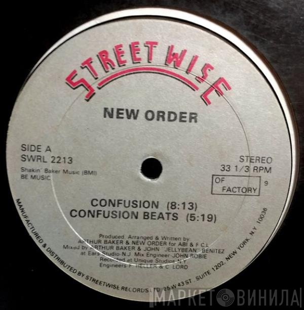 New Order  - Confusion