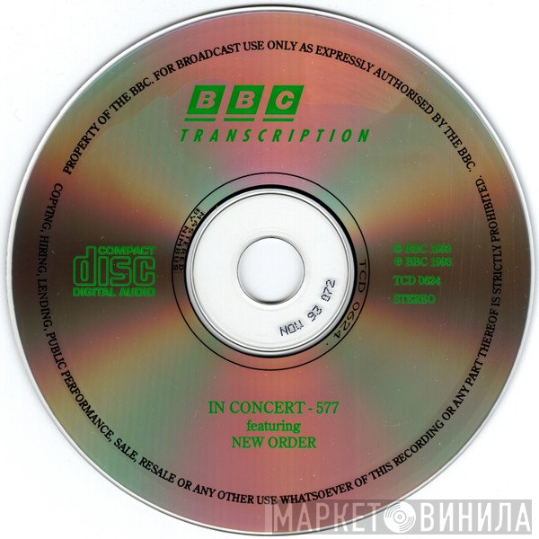New Order  - In Concert - 577