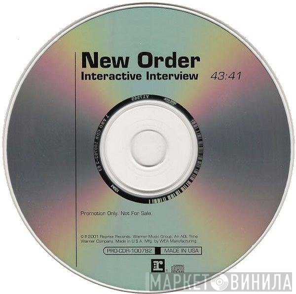 New Order  - Interactive Interview