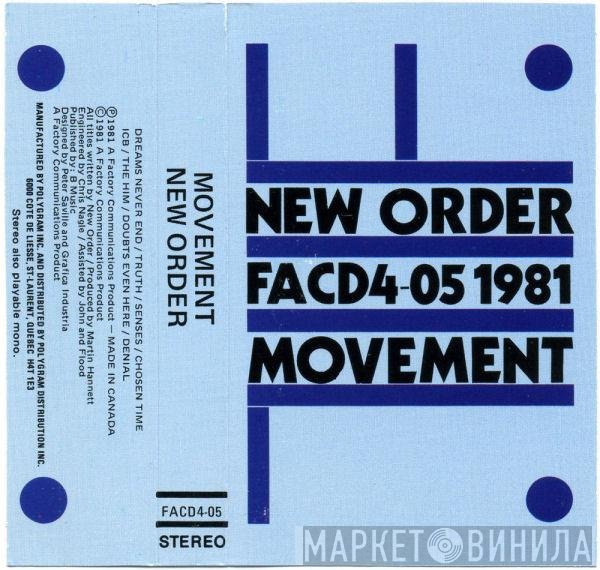 New Order  - Movement