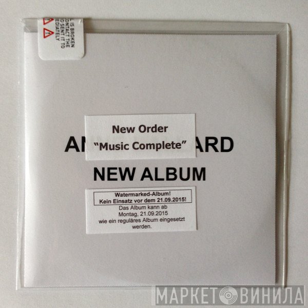 New Order  - Music Complete