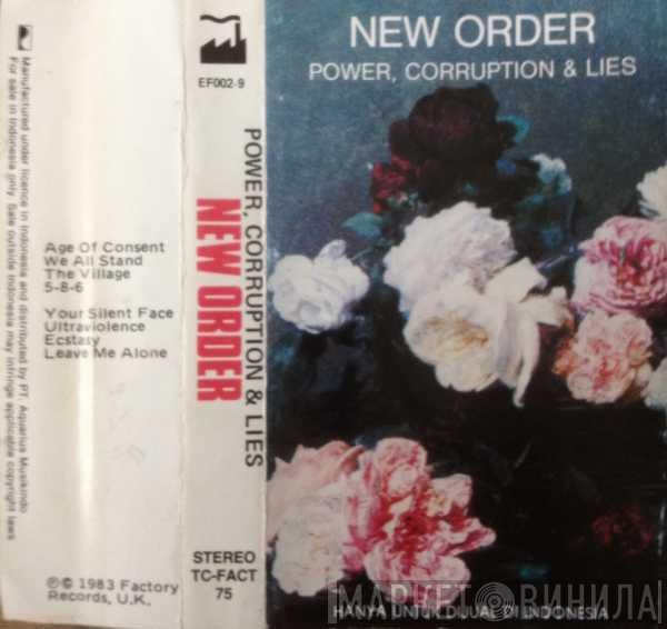 New Order  - Power, Corruption & Lies