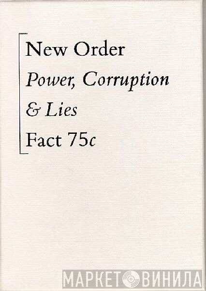 New Order - Power, Corruption & Lies