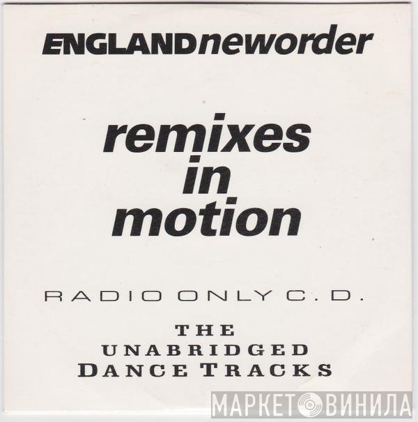 New Order  - Remixes In Motion