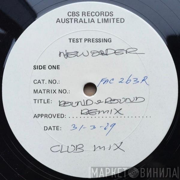 New Order  - Round & Round Remix
