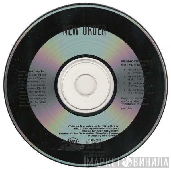 New Order  - Round & Round