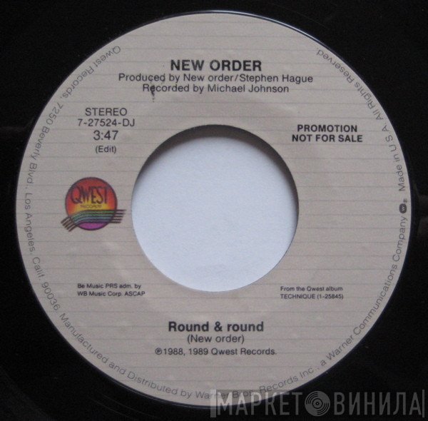 New Order  - Round & Round