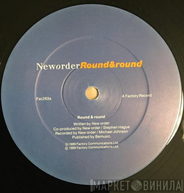 New Order  - Round & Round