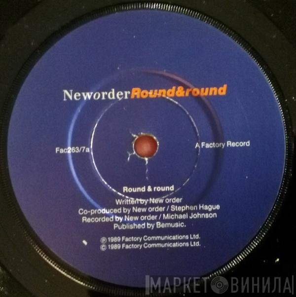 New Order  - Round & Round
