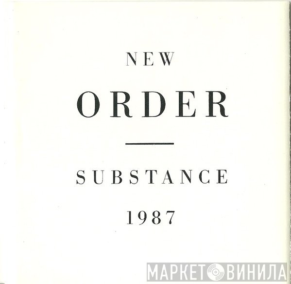 New Order - Substance 1987