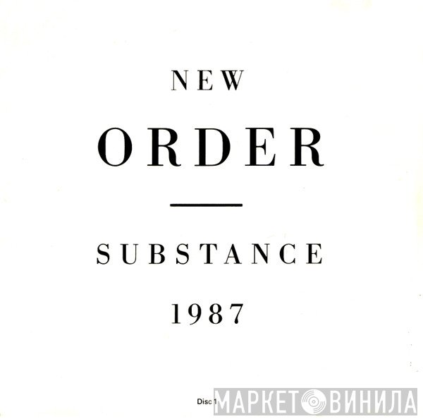 New Order  - Substance